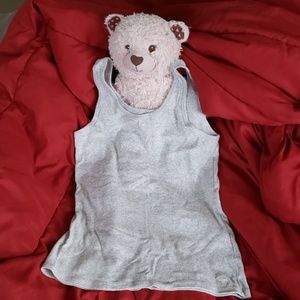 Abercrombie kids 11-12 size grey tank